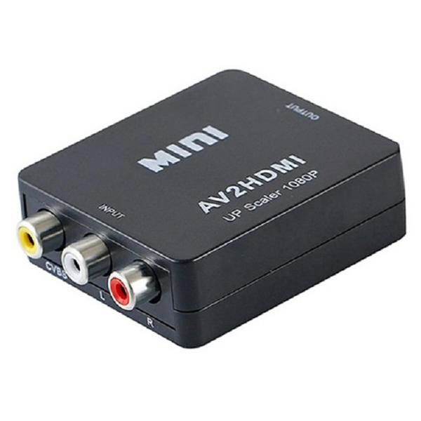 TR-RHD001-BK RCA (赤・白・黄) to HDMI 変換コンバーター アナログ コンポ...