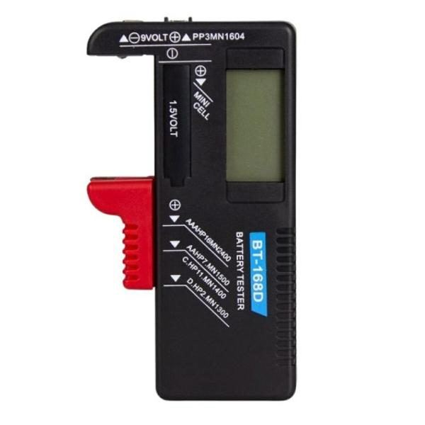 TR-BTS003-BK デジタルバッテリーチェッカー 電池 角形 ボタン電池 デジタル バッテリテ...