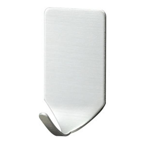 TR-KF003-A ステンレスフック ベース型 両面テープ 耐荷重5kg 吊り下げ 壁掛け 穴あけ...