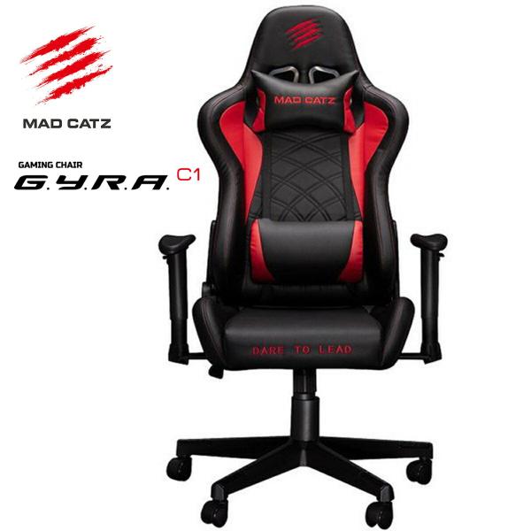 Mad Catz G.Y.R.A. C1 エルゴノミック ゲーミングチェア MADCATZ マッドキ...