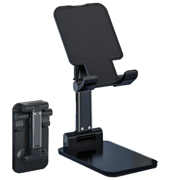 TR-CST006-BK スマホスタンド 角度 高さ 調整 折りたたみ式 卓上 縦置き 横置き 対応...