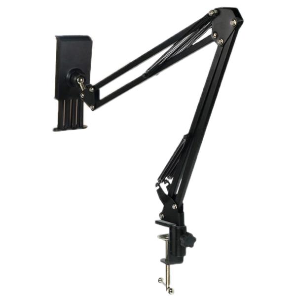 TR-CST007-BK スマホ / タブレット フレキシブルアームスタンド クランプ式 4.0〜1...