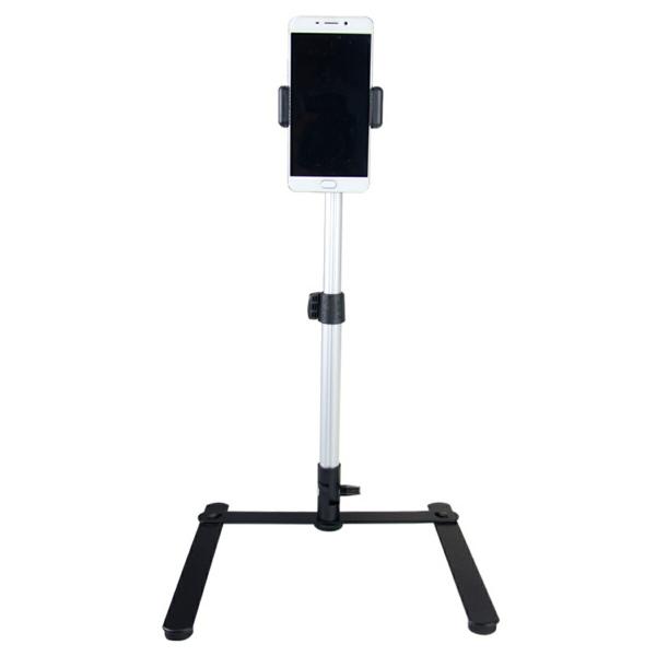 TR-CST009-BK 垂直撮影用 スマホスタンド 折りたたみ式 65〜90mmスマホ対応 高さ ...