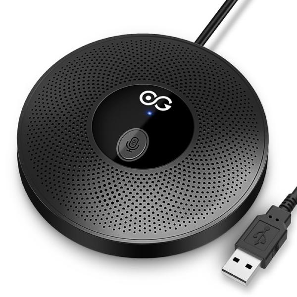 TR-USP003 全方向 USB マイク ＆ スピーカー コード長さ1.8m USBバスパワー駆動...