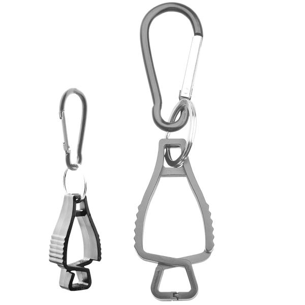 TR-KH001-BK カラビナ グローブホルダー グローブ キャップ 軍手 手袋 タオル クリップ...