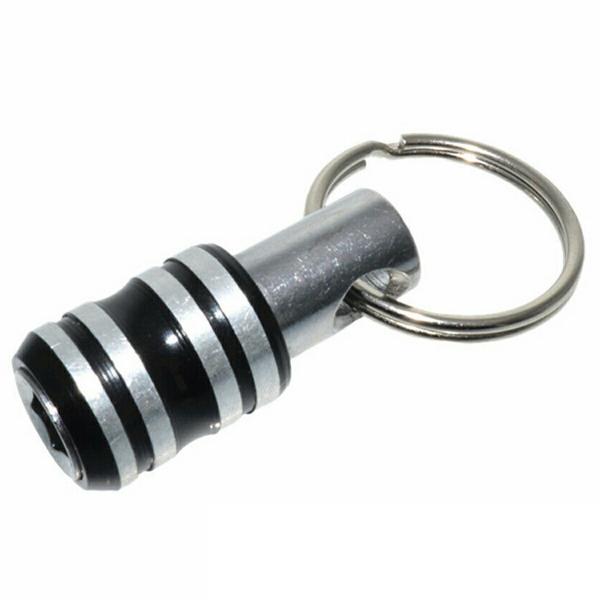 TR-KH006-BK カラビナ ビットホルダー アルミ合金 ソケット ドライバー アダプター 先端...