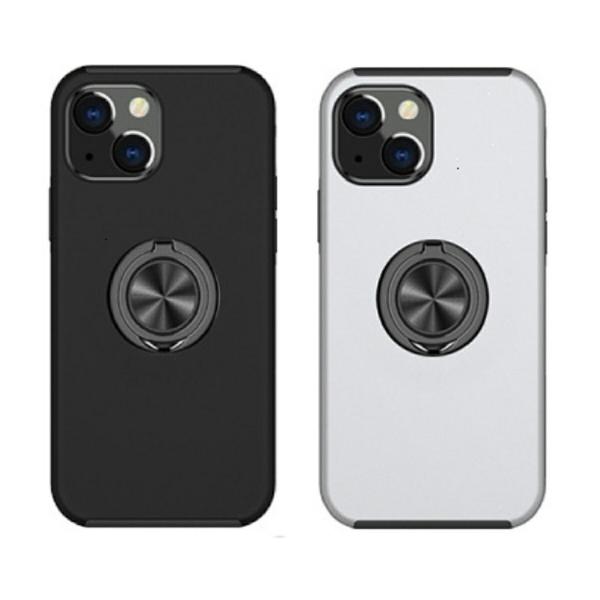 TR-CAS007 iPhone 14 Pro 360度回転 リング付き スタンド スマホカバー ア...