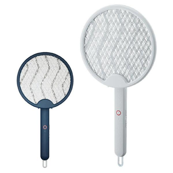 TR-JSR001 折りたたみ式電撃殺虫ラケット USB充電タイプ モード2段階 殺虫 折りたたみ ...