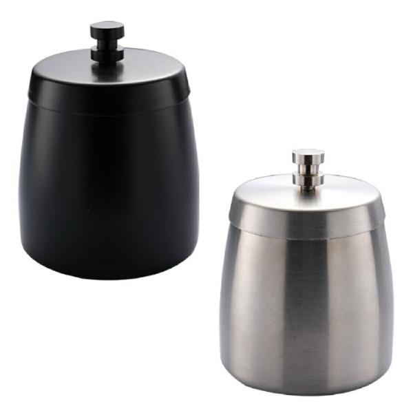 TR-HIZ002 フタ付き ステンレス灰皿 自宅 飲食店 ホテル 車 防臭 防煙 ステンレス 灰皿...