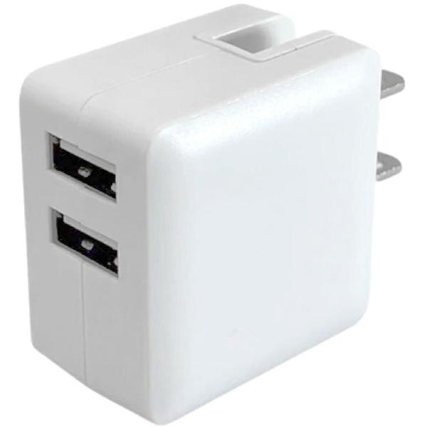 TR-SCH2A15WPO USB充電器 USB-A 2ポート DC5V/3.1A 充電 ポート U...