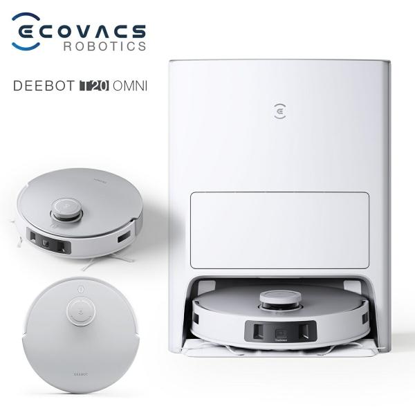 ECOVACS DLX23 DEEBOT T20 OMNI 自動モップ洗浄 乾燥 自動給水 音声アシ...