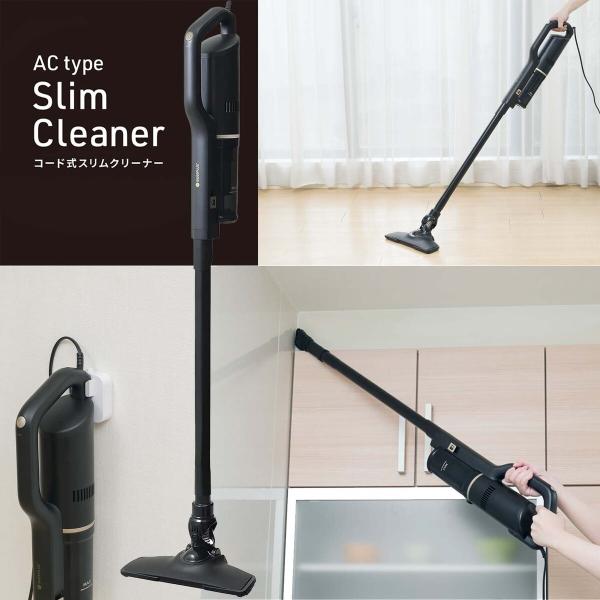 CCP CM-AC98-BK コード式 スリム クリーナ− すきまノズル スティック ハンディ 集じ...