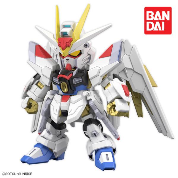 BANDAI SDガンダム クロスシルエット マイティーストライクフリーダムガンダム 組み立て式 プ...