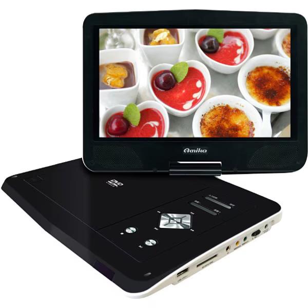 Amika 10V型 ポータブルDVDプレーヤー フルセグ対応 CPRM対応 ポータブル DVD 小...