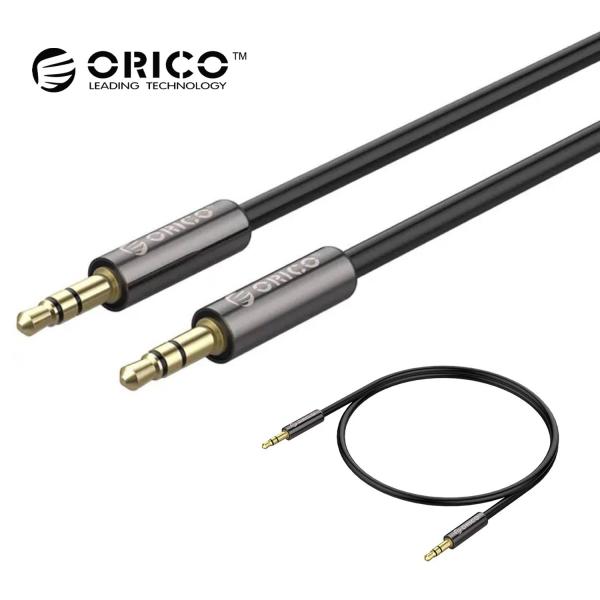 【処分特価】 ORICO AM-M2-10-BK 3.5mm オーディオケーブル 1m オス-オス ...