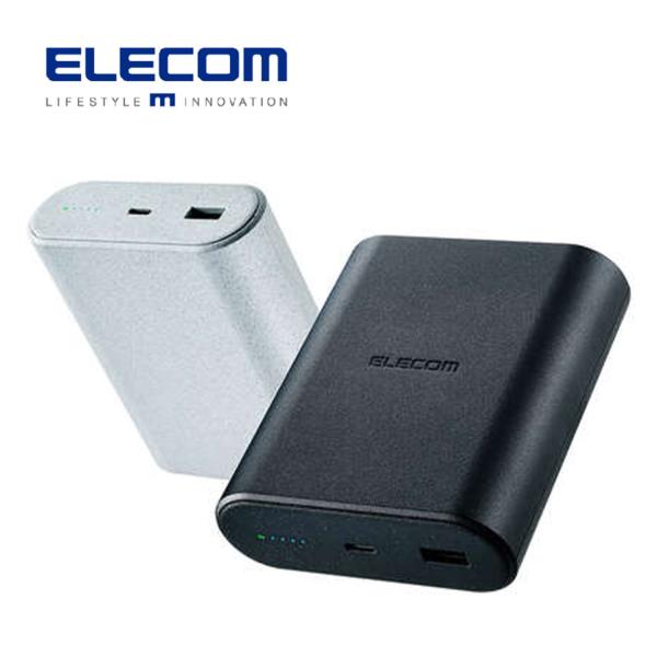 ELECOM DE-C55L-9000 ナトリウムイオン電池 モバイルバッテリー 9000mAh 4...