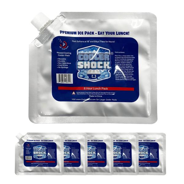 クーラーショック Sサイズ -7.8℃ 保冷剤 強力 薄型 長時間 繰り返し使える 冷たい COOL...