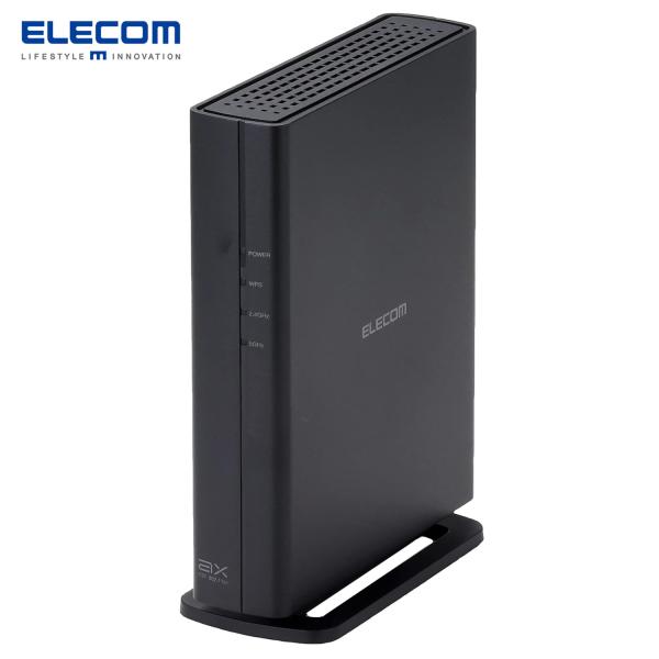 ELECOM WRC-X1800GS-B Wi-Fi ルーター 無線LAN Wi-Fi6 1201+...