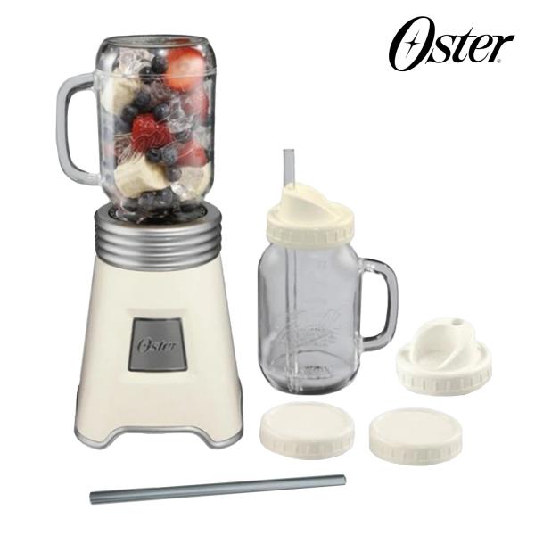 Oster BLSTMM2BWH040 ボールジャーブレンダー メイソンジャー ミキサー フード プ...