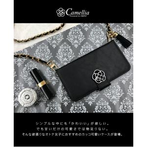 スマホケース 手帳型 全機種対応 チェーン シ...の詳細画像3