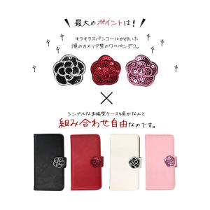 スマホケース 手帳型 全機種対応 チェーン シ...の詳細画像4