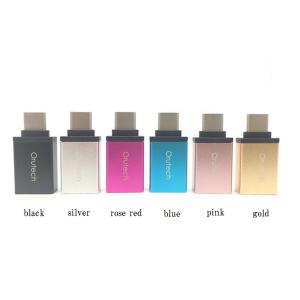 【廃番】USB 3.0(メス) ⇒ Type-Cアダプタ（オス） 変換アダプタ 変換コネクタ スマホ等OTG機能対応 高速データ転送（5Gps） 送料無料