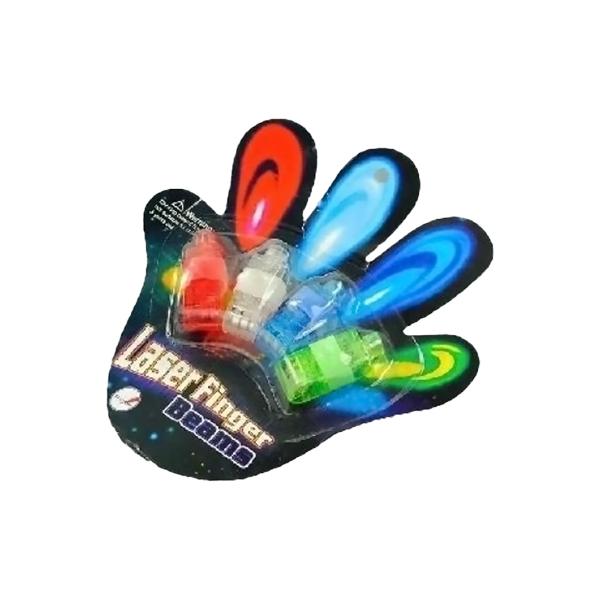 ライト LED フィンガー レーザー 4個セット 送料無料