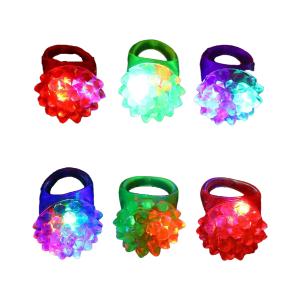 光る指輪 36個セット おもちゃ フルーツ指輪 縁日 お祭り ライブ ハロウィン LED 景品  パーティー イベント ポイント消化 送料無料
