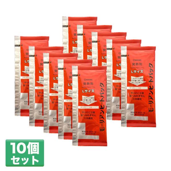 モーリアンヒートパック 発熱剤L 10個 防災用品 simPLEISURE 送料無料