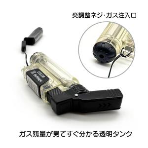 ターボライター 着火用ライター ガス詰替え可 ...の詳細画像5
