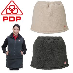 PDP ピーディーピー テニスウェア レディース ボア フリース スコート PTW-2601