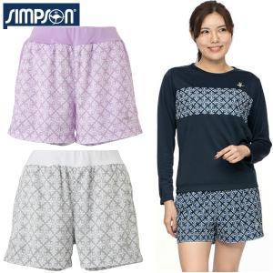 シンプソン Simpson テニスウェア レディース ショートパンツ STW-12203
