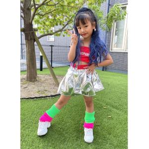 カラフルレッグウォーマー ダンス衣装 小物 キ...の詳細画像5