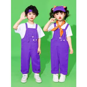 オーバーオール キッズダンス衣装 ヒップホップ...の詳細画像2