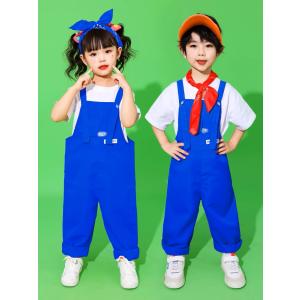 オーバーオール キッズダンス衣装 ヒップホップ...の詳細画像3
