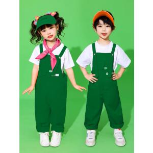 オーバーオール キッズダンス衣装 ヒップホップ...の詳細画像5