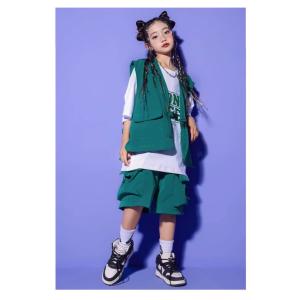 ヒップホップ ダンス衣装 セットアップ フィッ...の詳細画像2