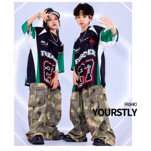 キッズダンス衣装 セットアップ ヒップホップ ...の詳細画像1