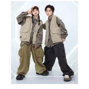ヒップホップ ダンス衣装 セットアップ ベスト...の詳細画像3