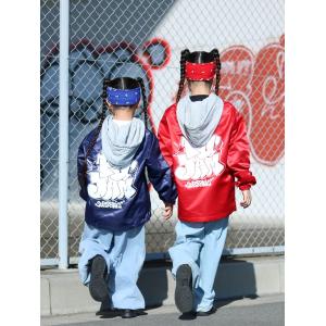 ダンス衣装 キッズ トップス ヒップホップ フ...の詳細画像3