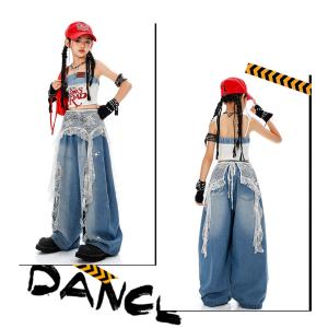 ヒップホップ ダンス衣装 ガールズ K-POP...の詳細画像4
