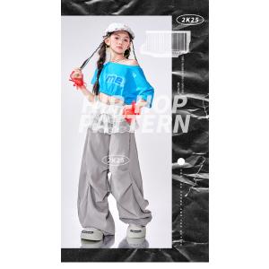 ダンス衣装 ガールズ ヒップホップ 衣装 K-...の詳細画像1