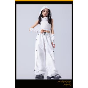 ヒップホップ ダンス衣装 ガールズ K-POP...の詳細画像1