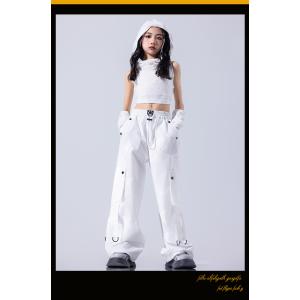 ヒップホップ ダンス衣装 ガールズ K-POP...の詳細画像3