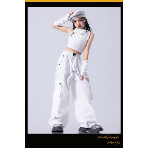 ヒップホップ ダンス衣装 ガールズ K-POP...の詳細画像4