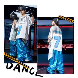 キッズダンス衣装 セットアップ 派手 キラキラ...の詳細画像3