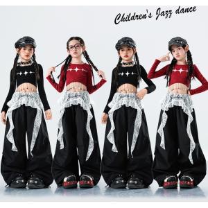 ヒップホップ ダンス衣装 ガールズ K-POP...の詳細画像1