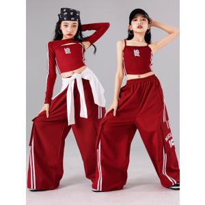 ヒップホップ ダンス衣装 ガールズ K-POP...の詳細画像4