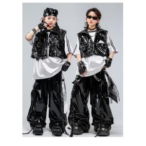 キッズダンス衣装 セットアップ キラキラTシャ...の詳細画像2