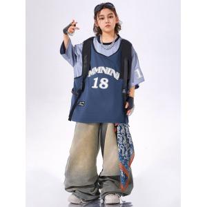 キッズダンス衣装 セットアップ ヒップホップ ...の詳細画像3